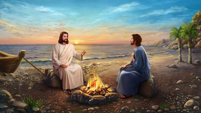 耶穌三次問彼得是否愛他